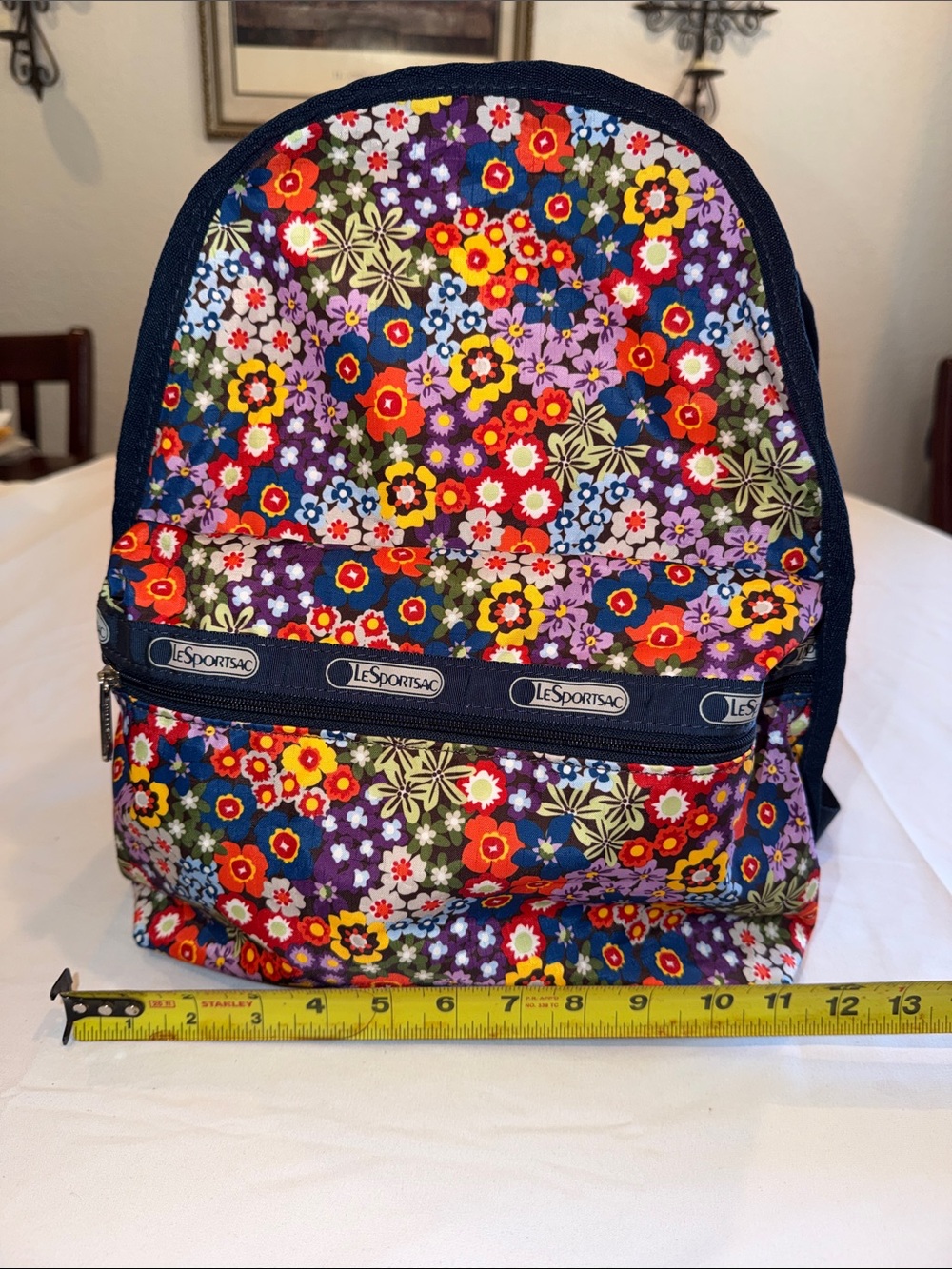 LeSportsac Floral Ardor Print Ripstop Nylon Backpack floral NWT